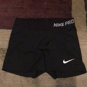 Black Nike Pro Shorts